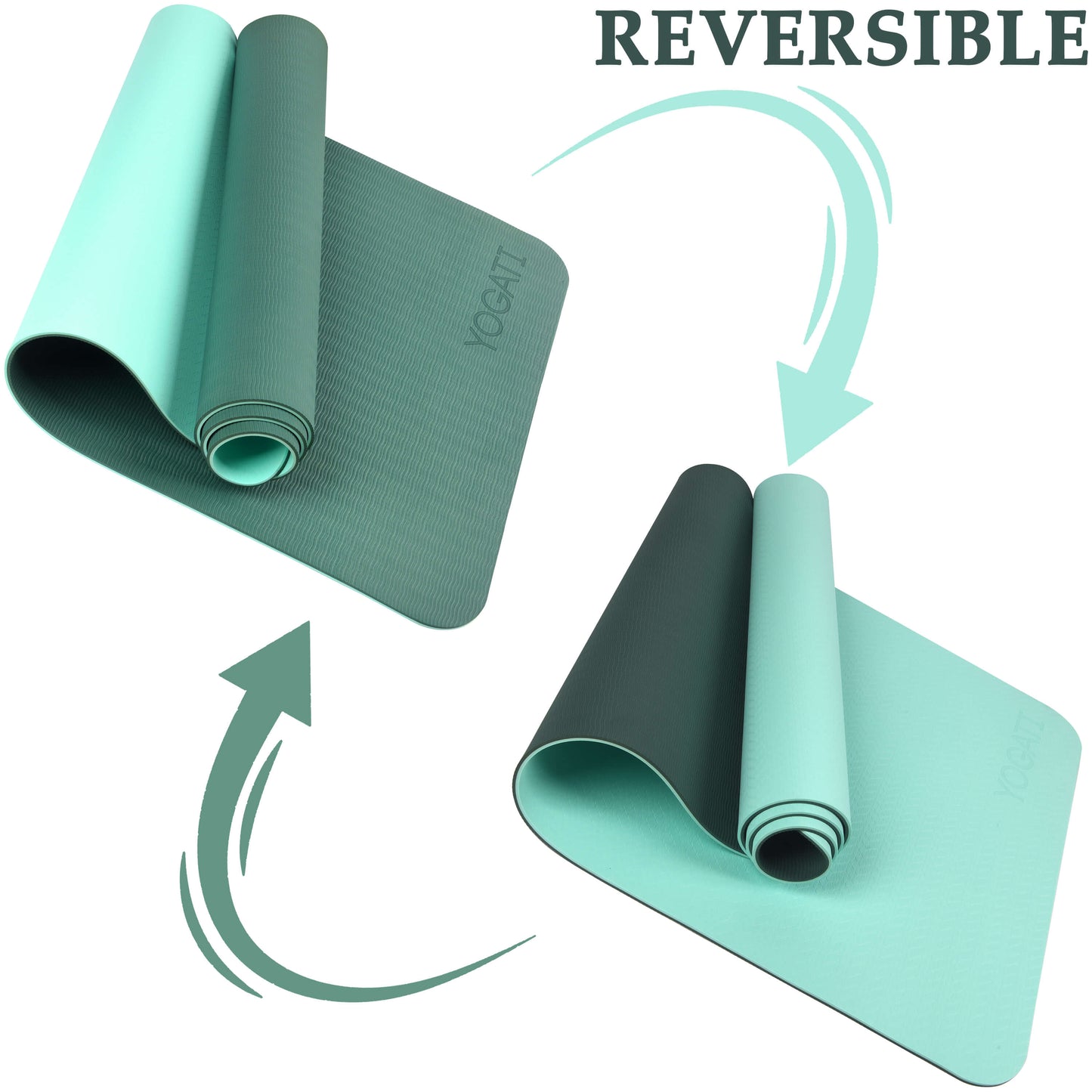 tapis de pilates reversibles