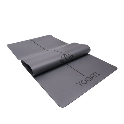 YOGATI gray rubber mat