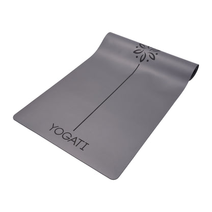 YOGATI gray rubber mat